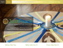 Tablet Screenshot of justpeaceumc.org